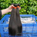 Wholesale super double drawn hair bundle unprocessed raw virgin cuticle aligned hair vendors Vietnamese bone straight hair